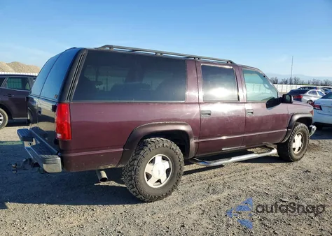 1996 Chevrolet Suburban K1500 из США, поврежденный, VIN 1GNFK16R7TJ413460